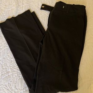 H&M Pinstripe Flare Trousers